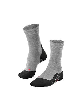 FALKE | Herren Trekking Socken TK5 Light Grey | 